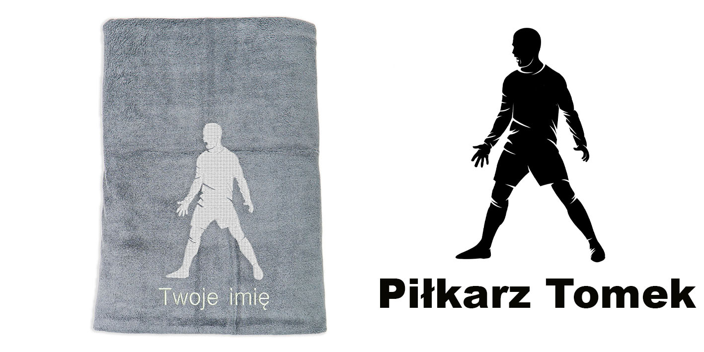 ręcznik szybkoschnący z mikrofibry dla piłkarza